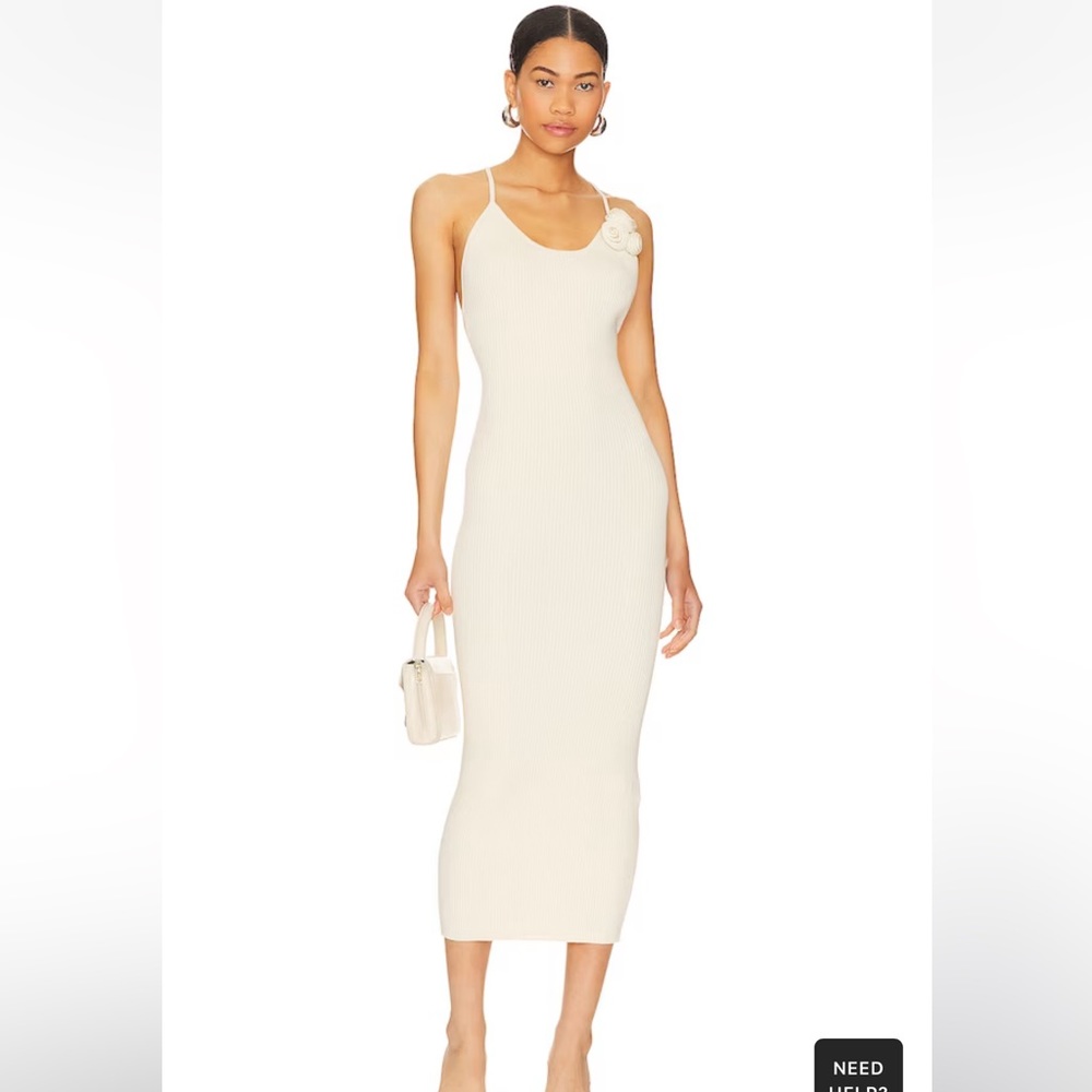 LPA Dara Rosette Dress